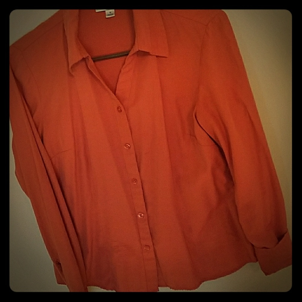 Dress Barn button up blouse
